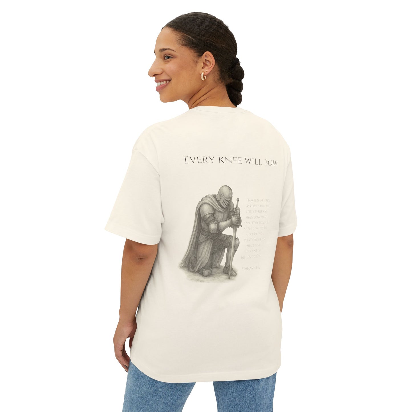Every Knee Will Bow - Oversized T-Shirt